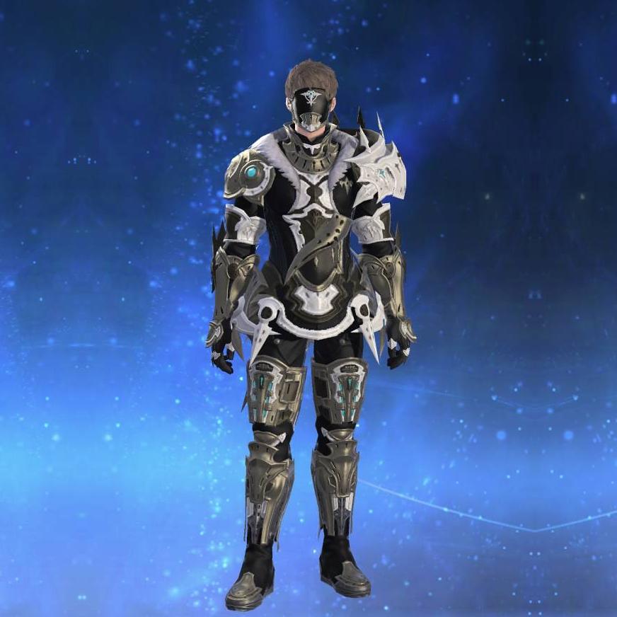 Prototype Alexandrian Mail of Fending's gearset image male.