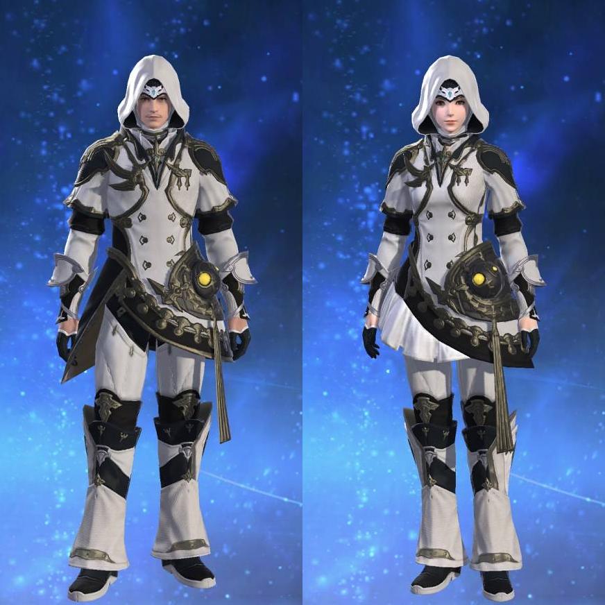 Prototype Alexandrian Jacket of Healing's gearset image.