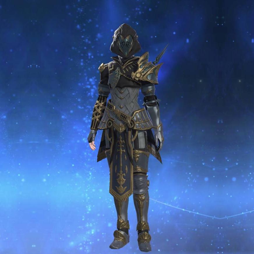 Prototype Gordian Corselet of Aiming's gearset image female.