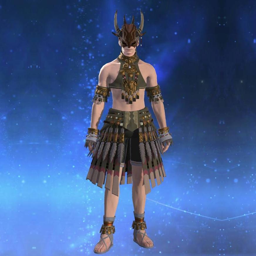 Prophet's Chestwrap's gearset image male.