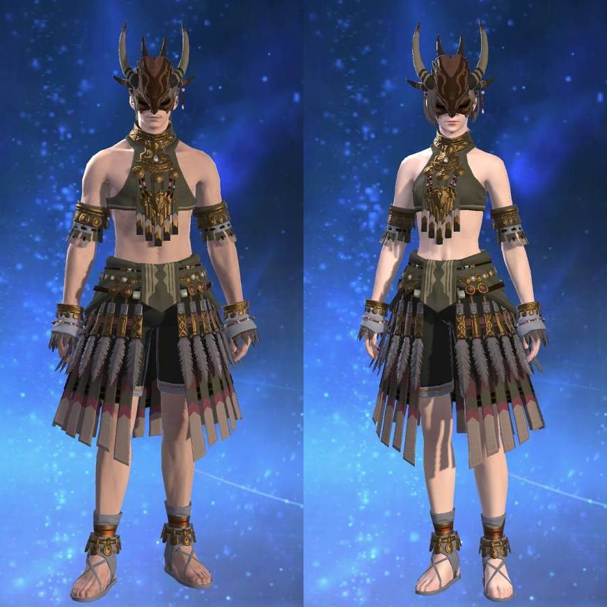 Prophet's Chestwrap's gearset image.