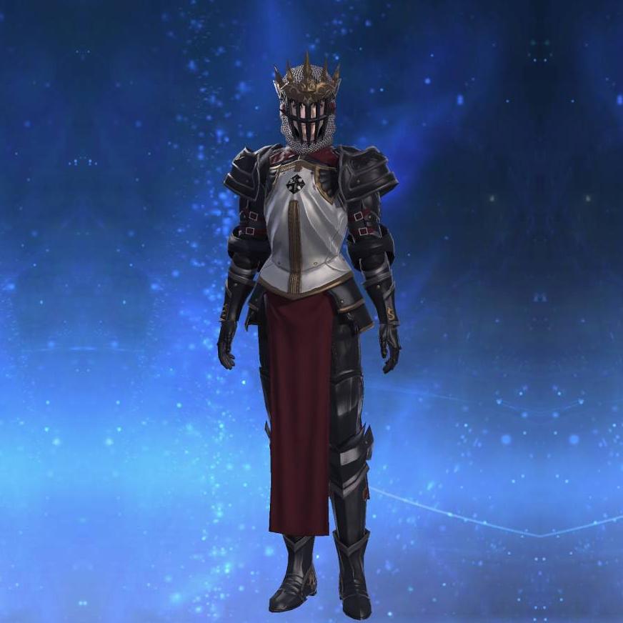 Heavy Metal Cuirass of Fending's gearset image female.
