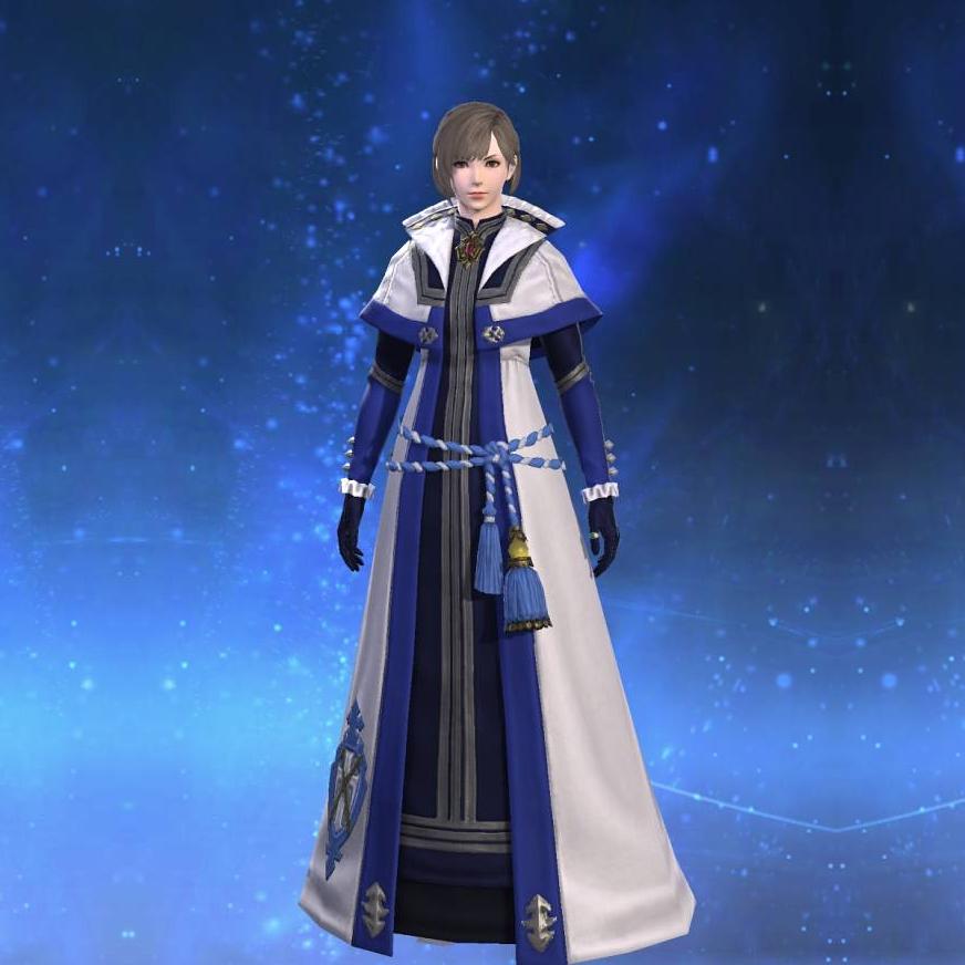 Ward Mage's Robe's gearset image female.
