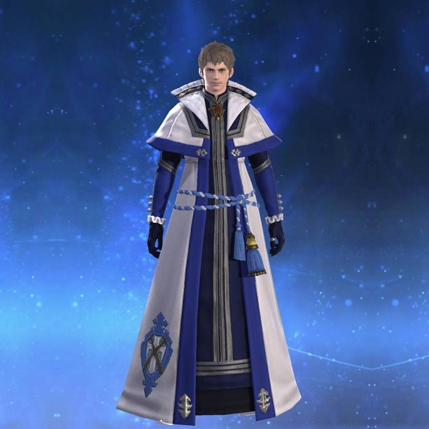 Ward Mage's Robe's gearset image male.
