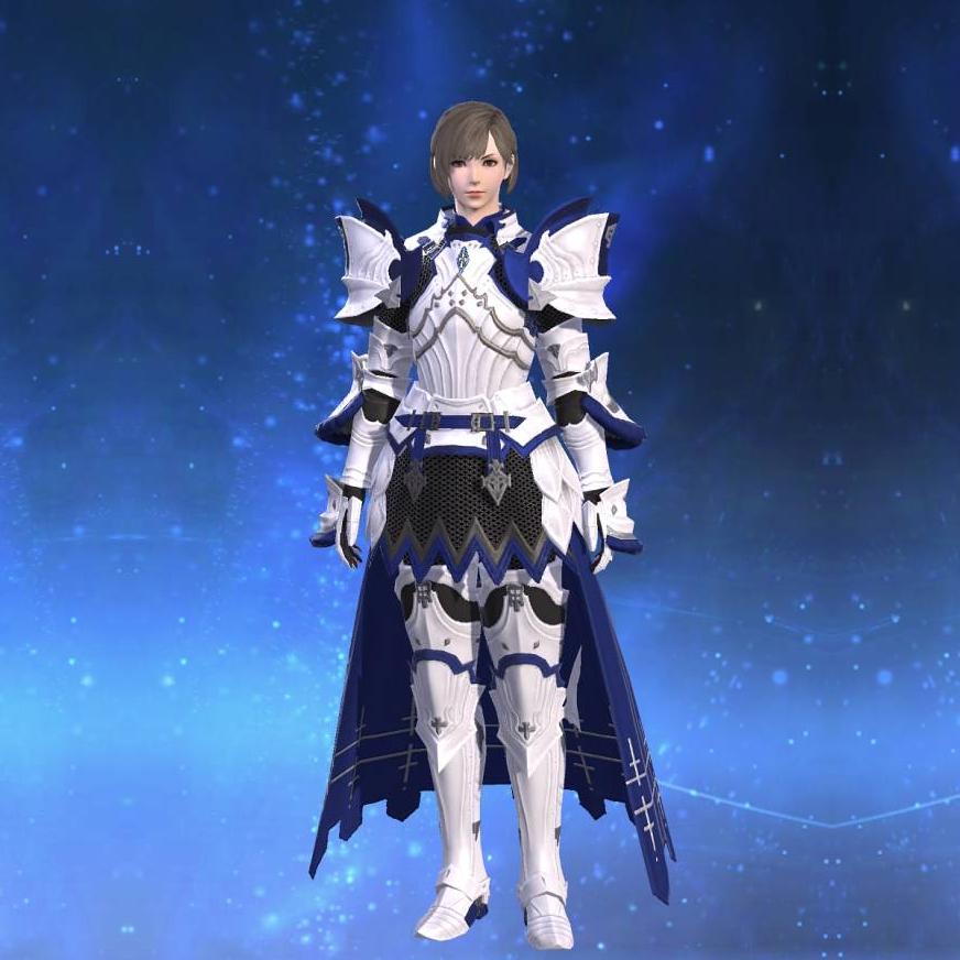 Ward Knight's Armor's gearset image female.