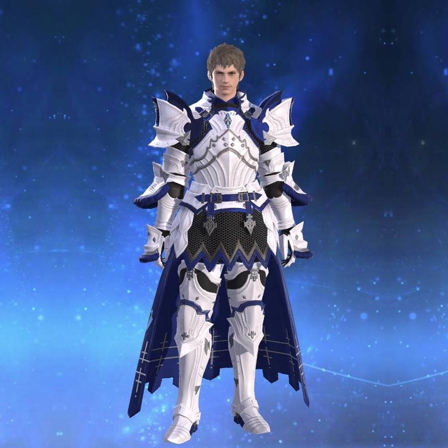 Ward Knight's Armor's gearset image male.