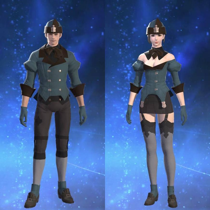 Holy Rainbow Coatee's gearset image.