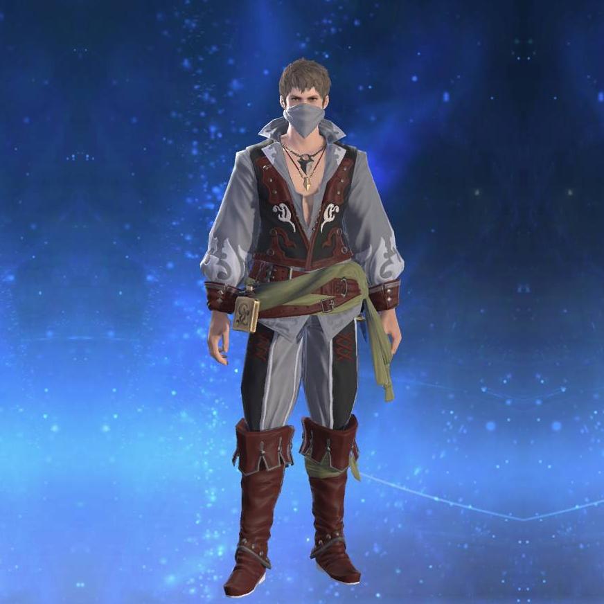 ホーリーレインボー・スカウトアタイア's gearset image male.