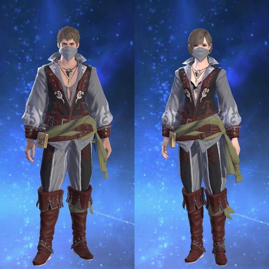 ホーリーレインボー・スカウトアタイア's gearset image.