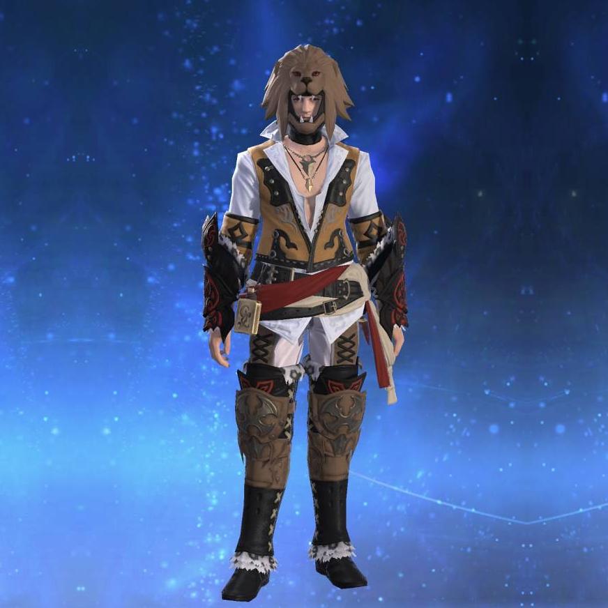 ホーリーレインボー・ディフェンダーアタイア's gearset image male.