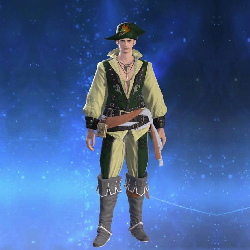 ホーリーレインボー・レンジャーアタイア's gearset image male.