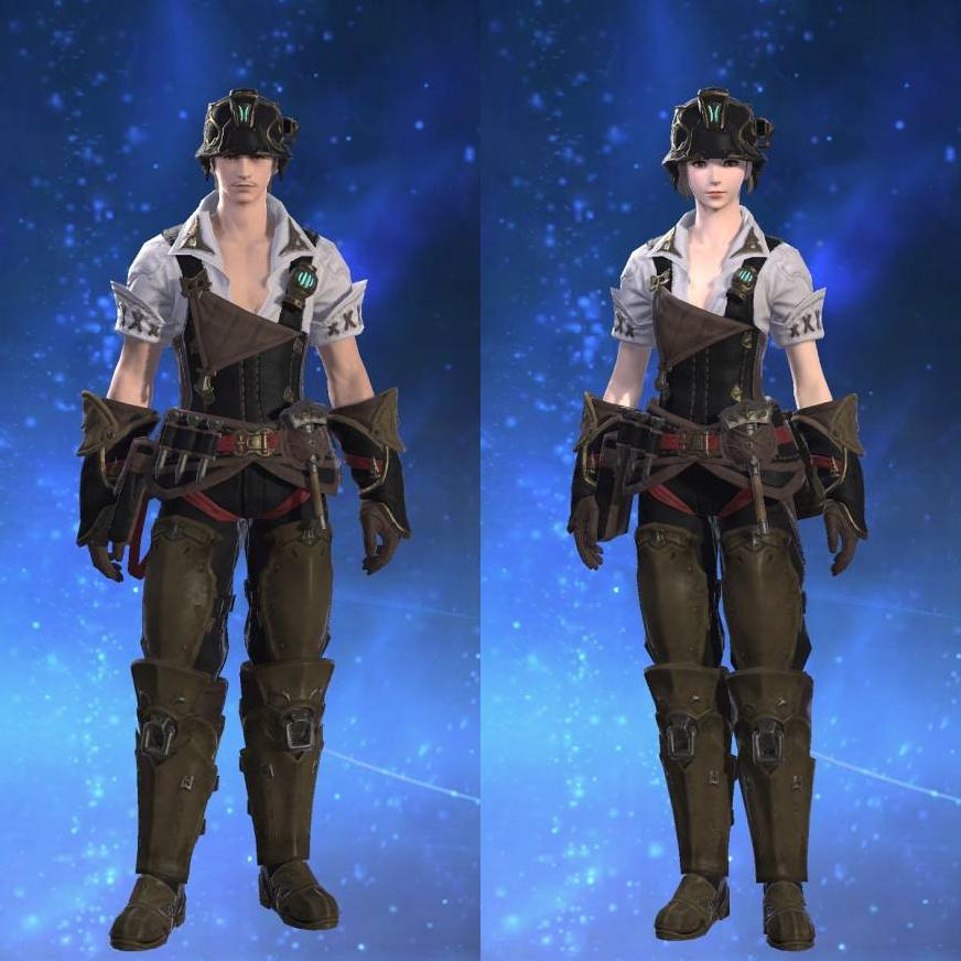 マインキープアタイアRE's gearset image.