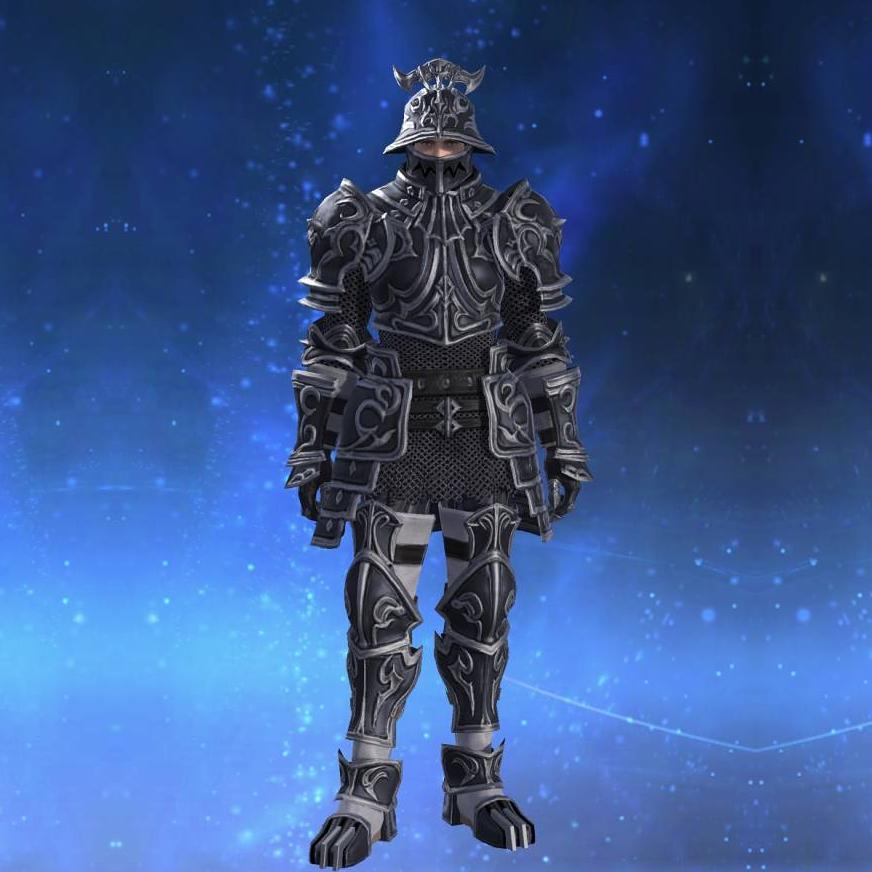 Mythrite Hauberk of Maiming's gearset image male.