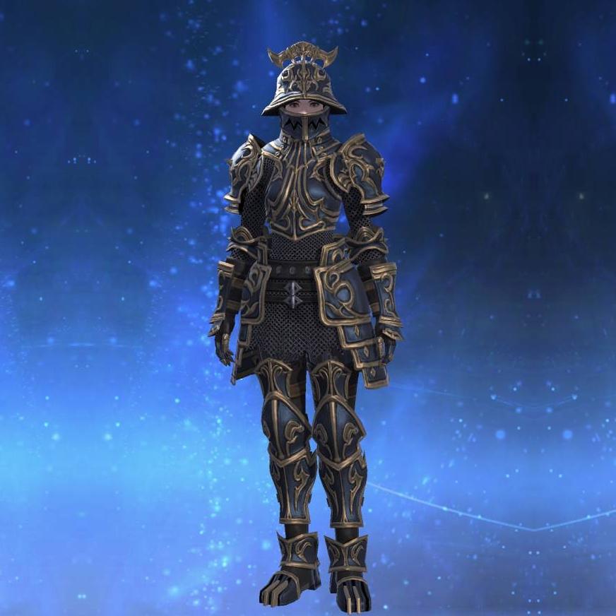 Mythrite Hauberk of Fending's gearset image female.