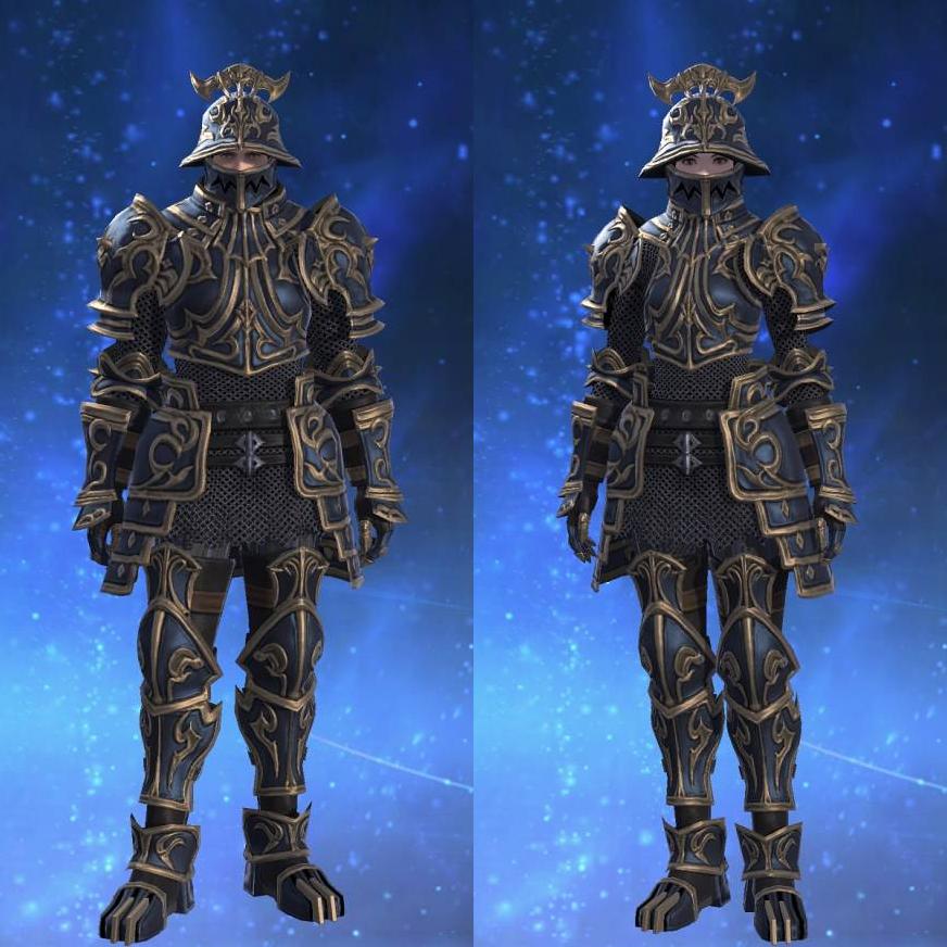 Mythrite Hauberk of Fending's gearset image.