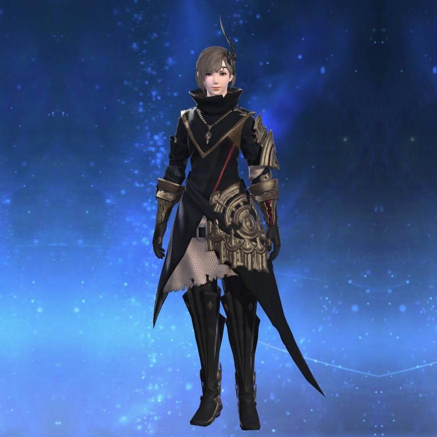 Midan Coat of Casting's gearset image female.