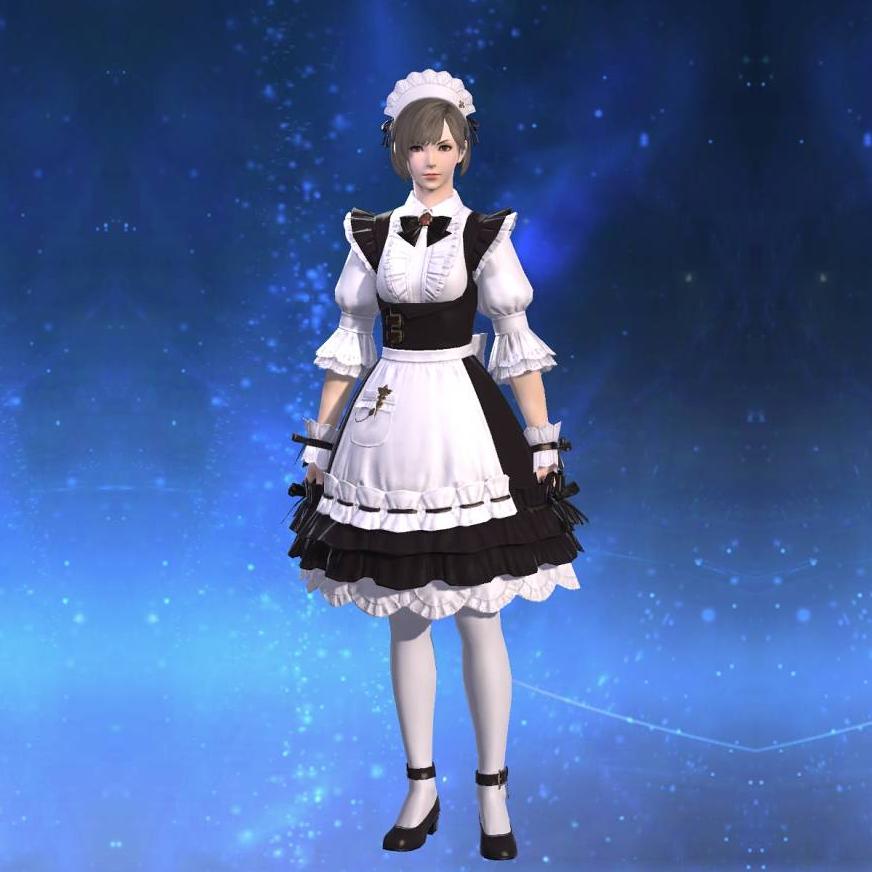 Housemaid's Apron Dress's gearset image female.
