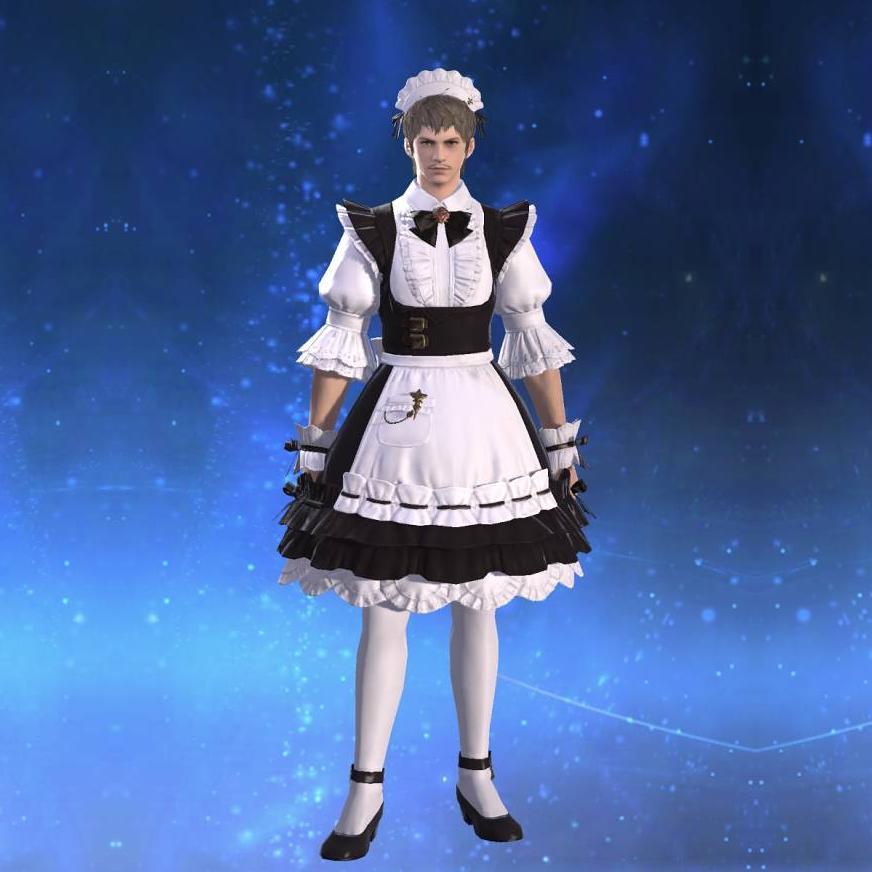 Housemaid's Apron Dress's gearset image male.