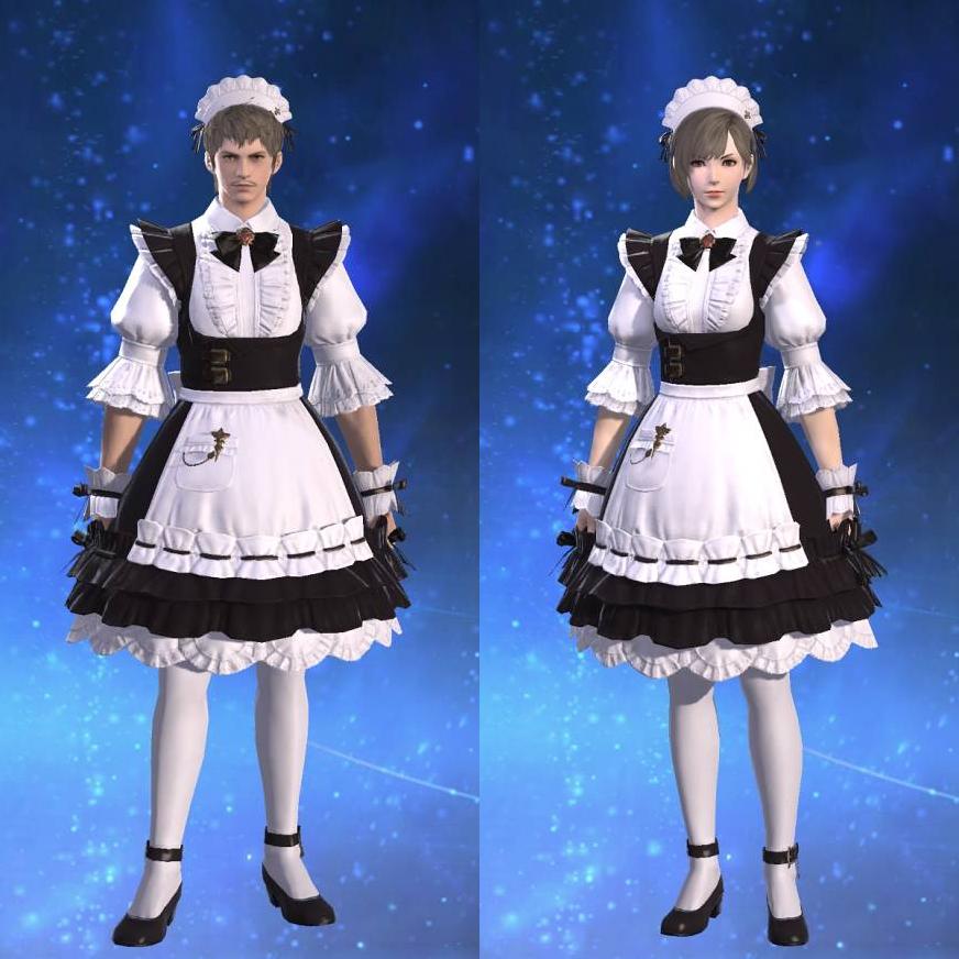 Housemaid's Apron Dress's gearset image.