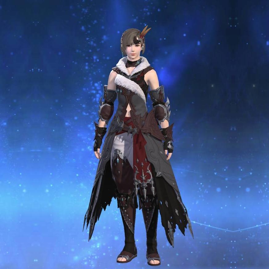 Yafaemi Cyclas of Scouting's gearset image female.