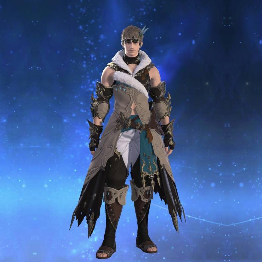 Yafaemi Cyclas of Striking's gearset image male.
