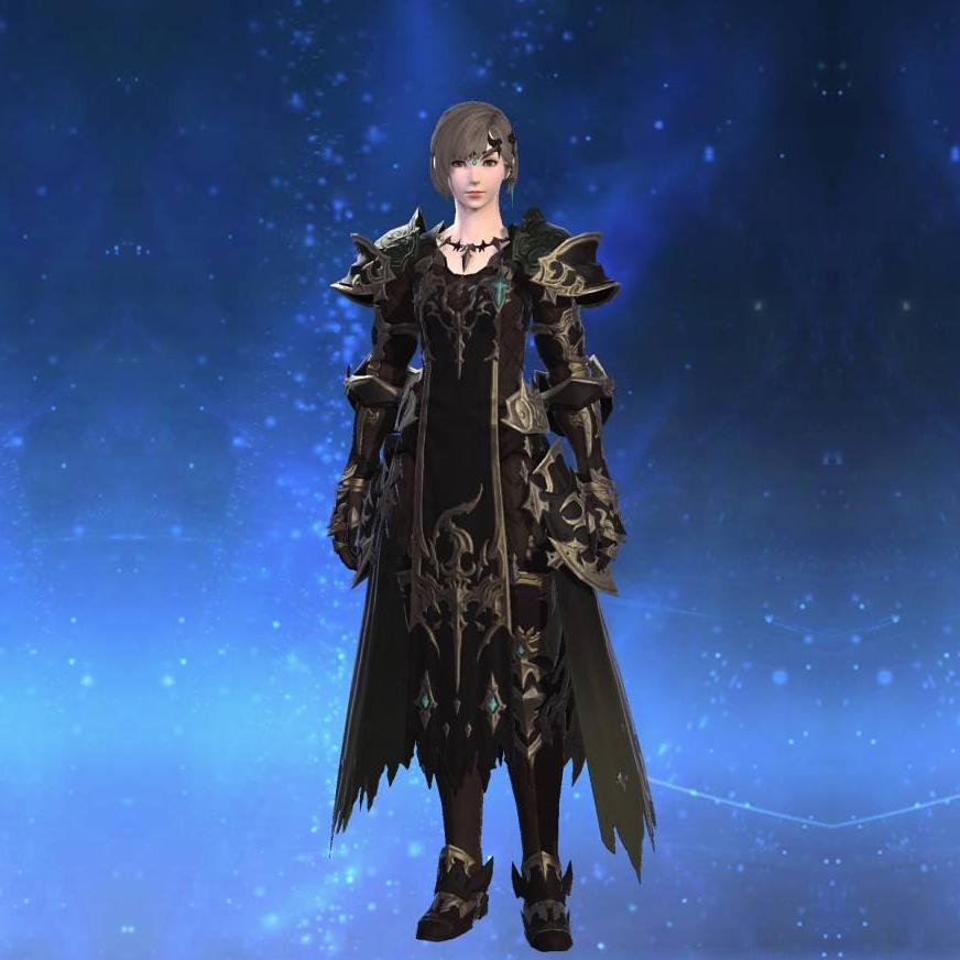 Yafaemi Mail of Maiming's gearset image female.