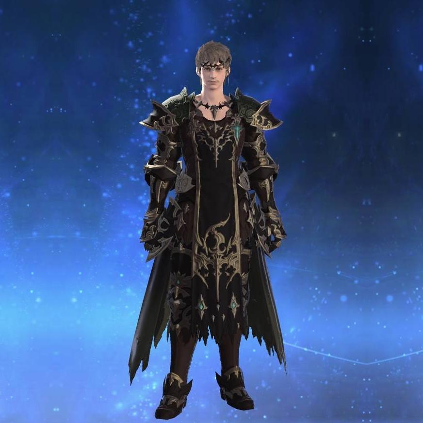 Yafaemi Mail of Maiming's gearset image male.
