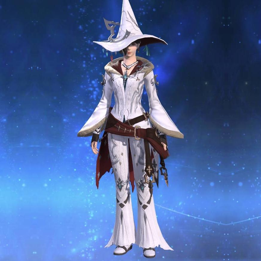 Yafaemi Jacket of Healing's gearset image female.