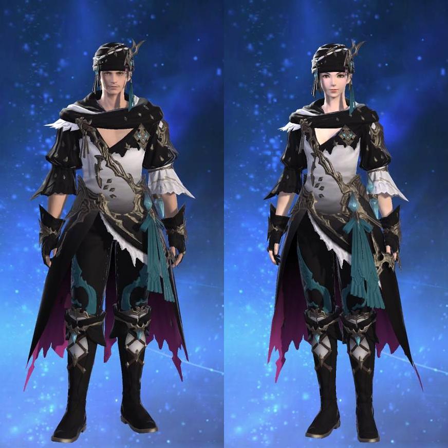 Yafaemi Tabard of Aiming's gearset image.