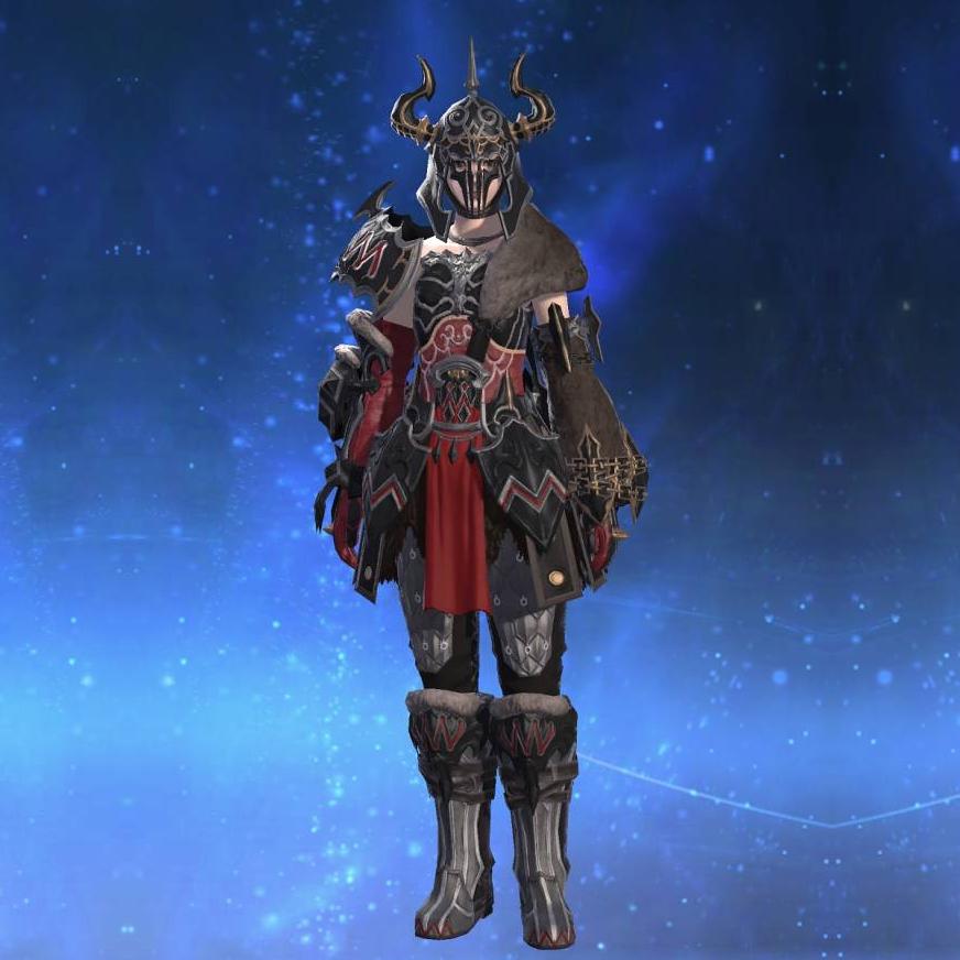 Ravager's Cuirass's gearset image female.