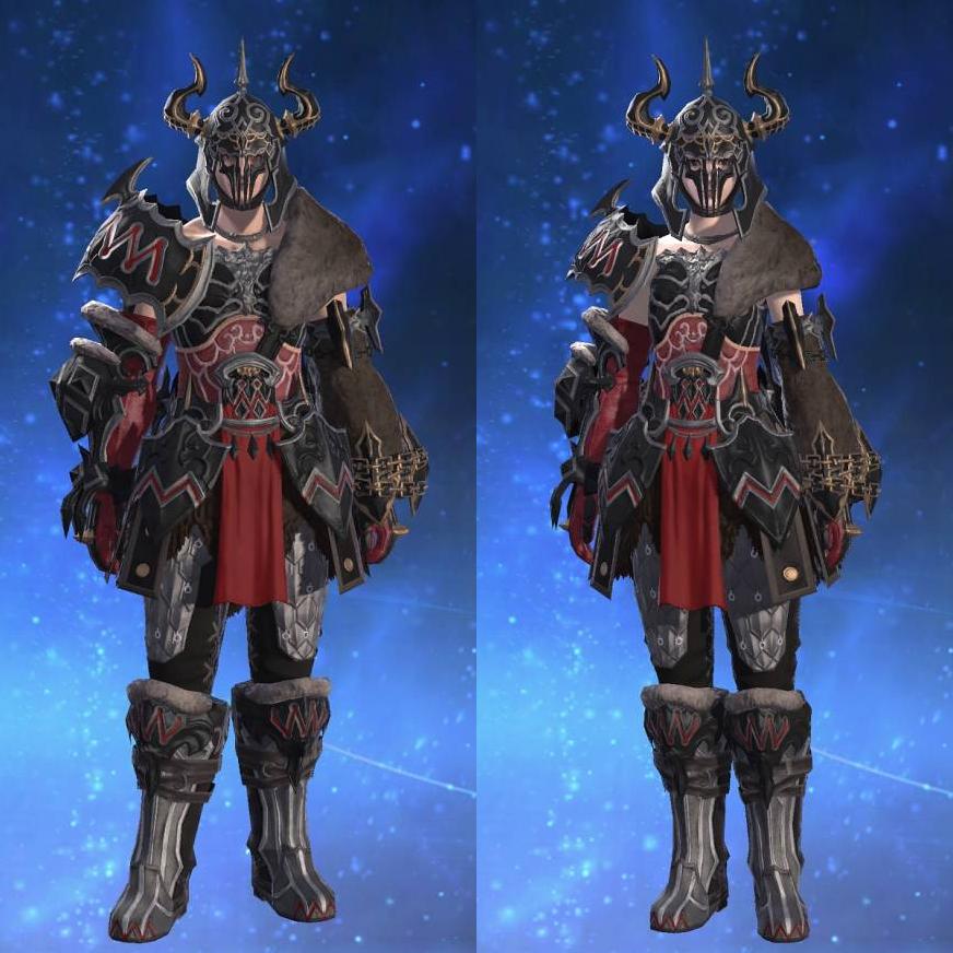 Ravager's Cuirass's gearset image.