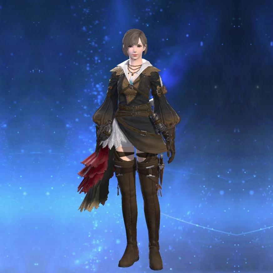 Ramie Tabard's gearset image female.