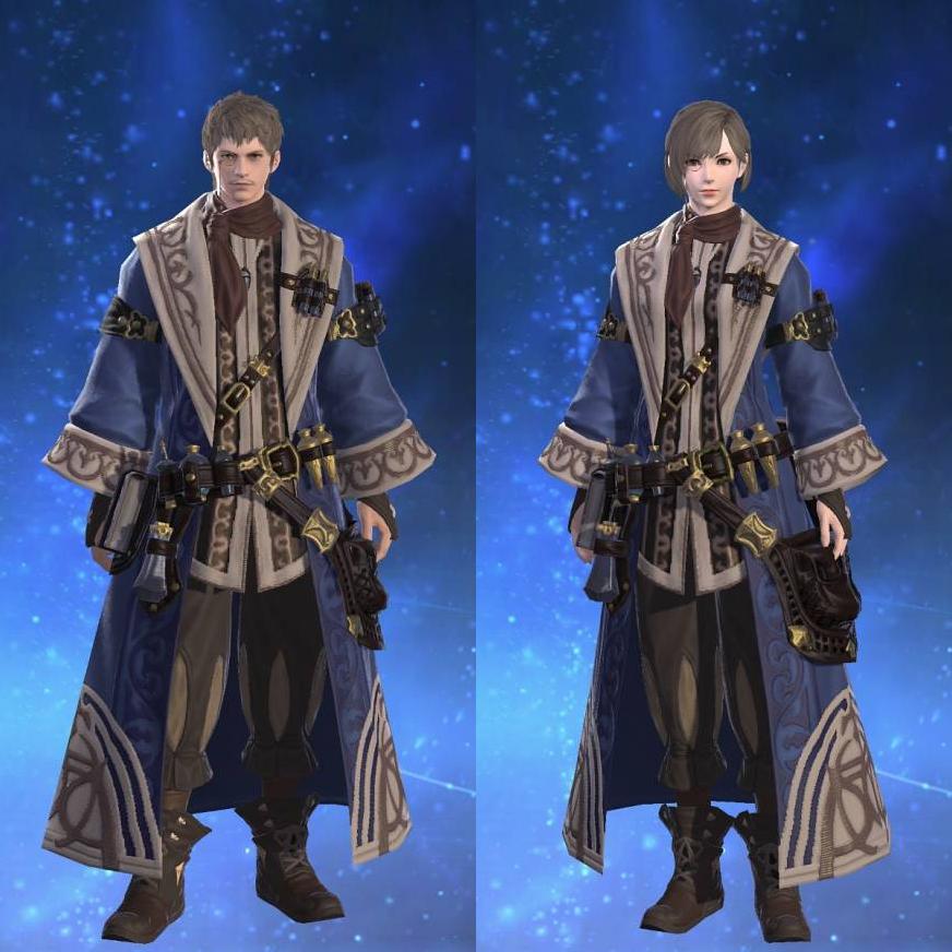 Ramie Robe of Healing's gearset image.