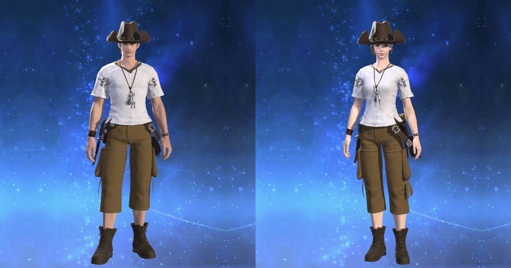 Linen Survival Shirt ｜ FFXIV ARMOURY COLLECTION