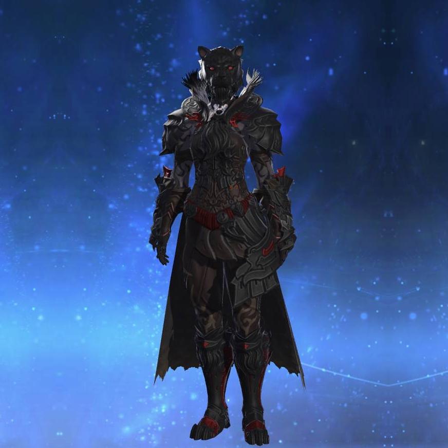 Lynxliege Cuirass's gearset image female.