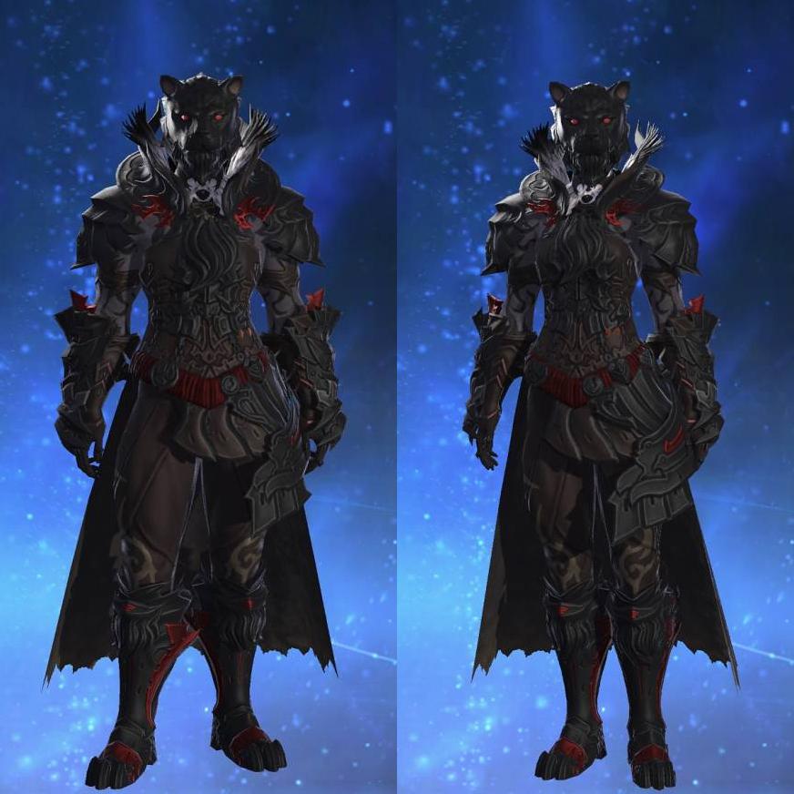 Lynxliege Cuirass's gearset image.