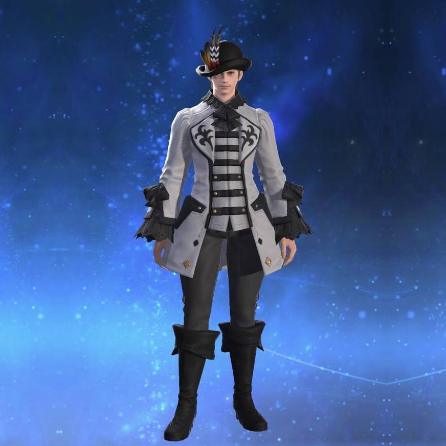 レインボークロスジュストコール's gearset image male.