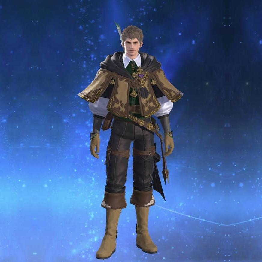 Rainbow Bolero of Striking's gearset image male.