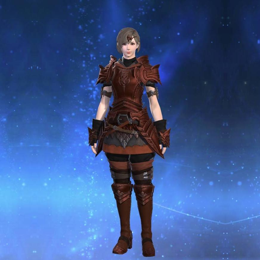 レガシーウォーリア・アーマー's gearset image female.