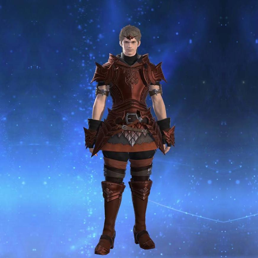 レガシーウォーリア・アーマー's gearset image male.