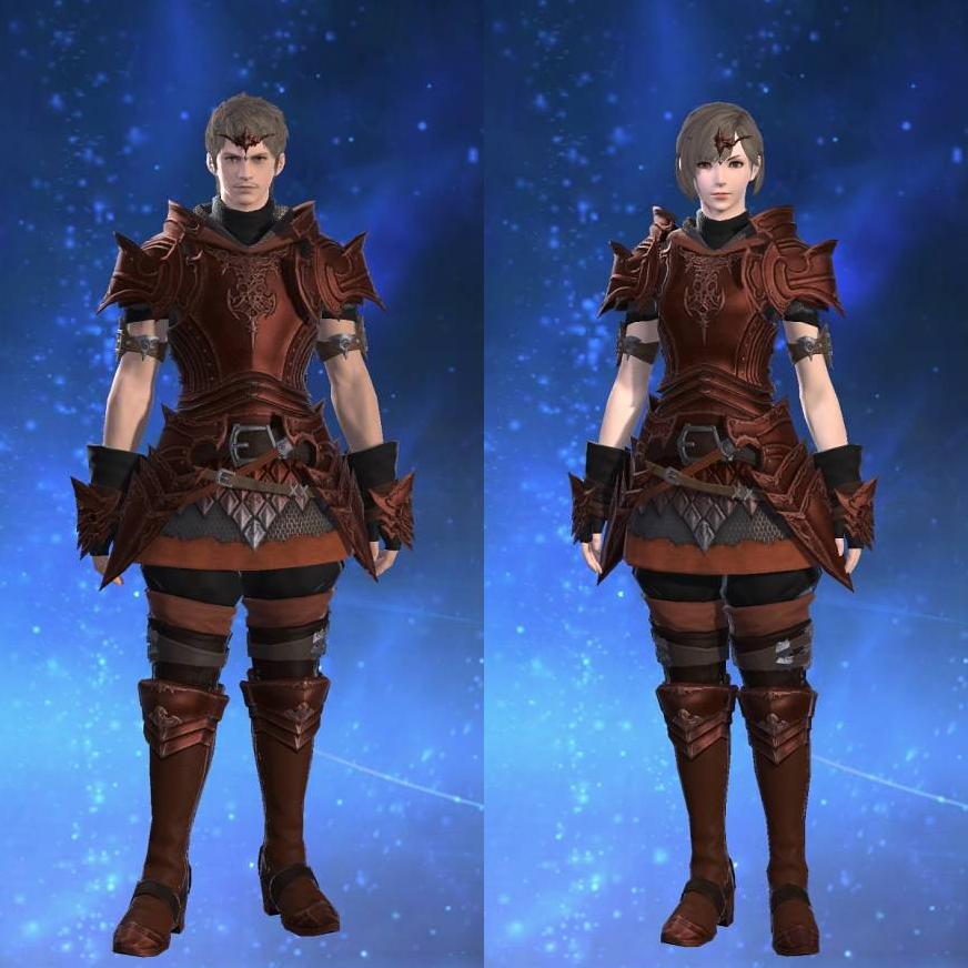 レガシーウォーリア・アーマー's gearset image.