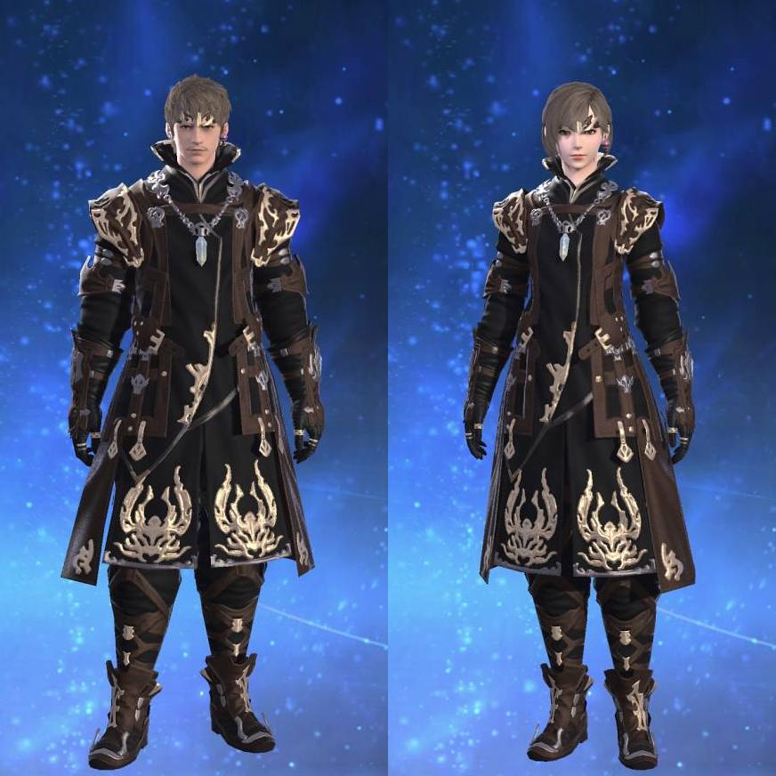 Replica Allagan Tunic of Casting's gearset image.