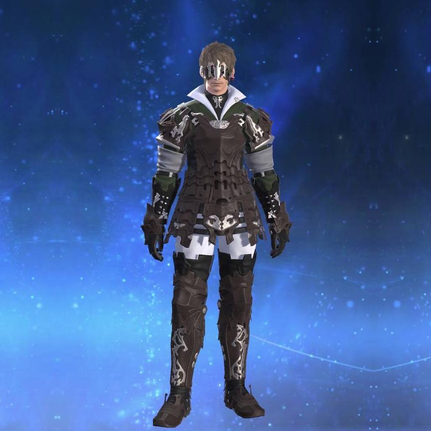Replica Allagan Cuirass of Aiming's gearset image male.