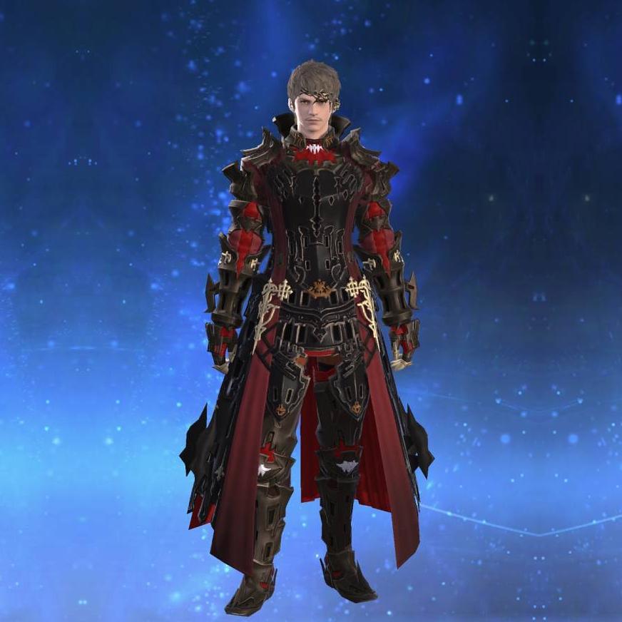 Replica Heavy High Allagan Coat's gearset image male.