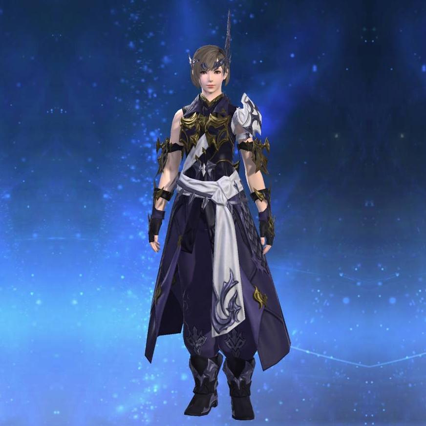 Replica Dreadwyrm Cyclas of Scouting's gearset image female.