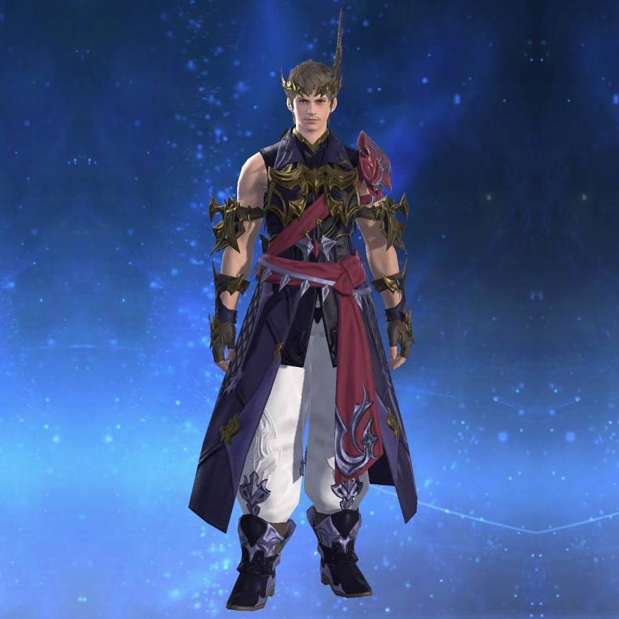 Replica Dreadwyrm Cyclas of Striking's gearset image male.