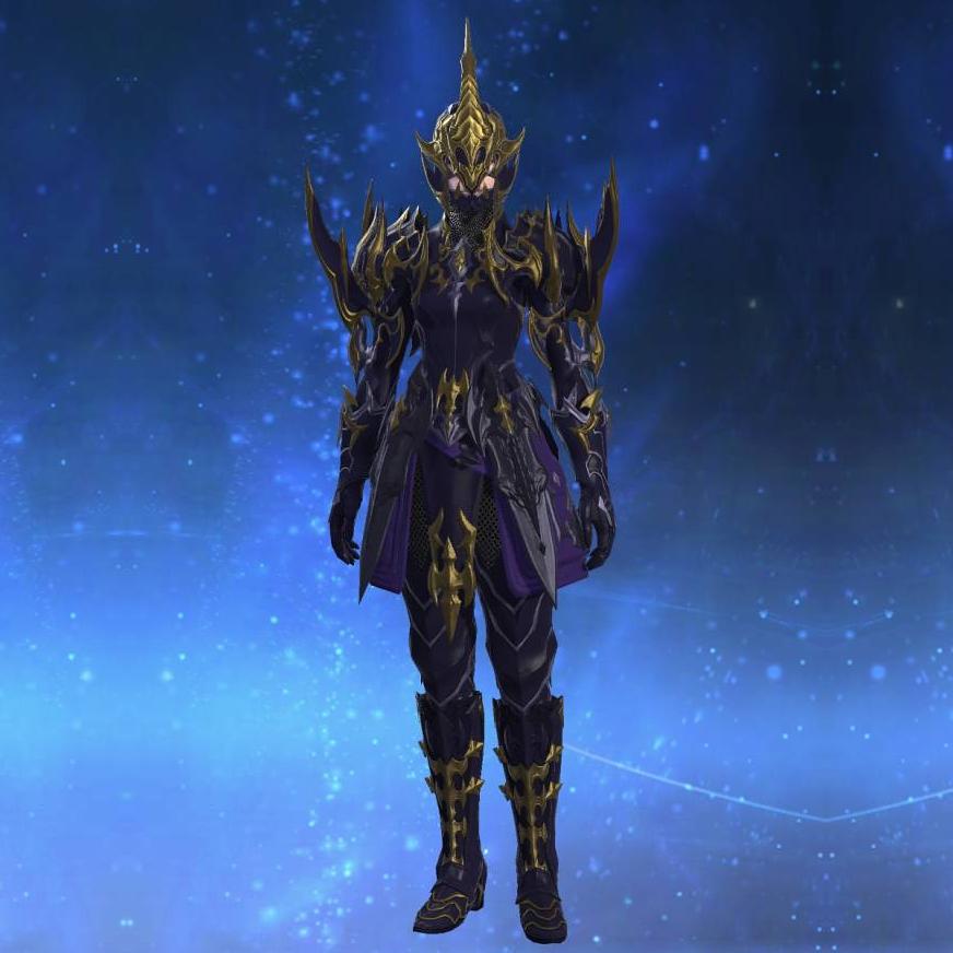 Replica Dreadwyrm Mail of Maiming's gearset image female.