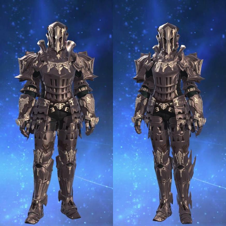 Replica Heavy Allagan Armor's gearset image.