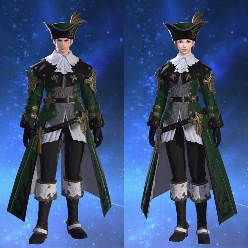 Valkyrie's Coat of Scouting's gearset image.