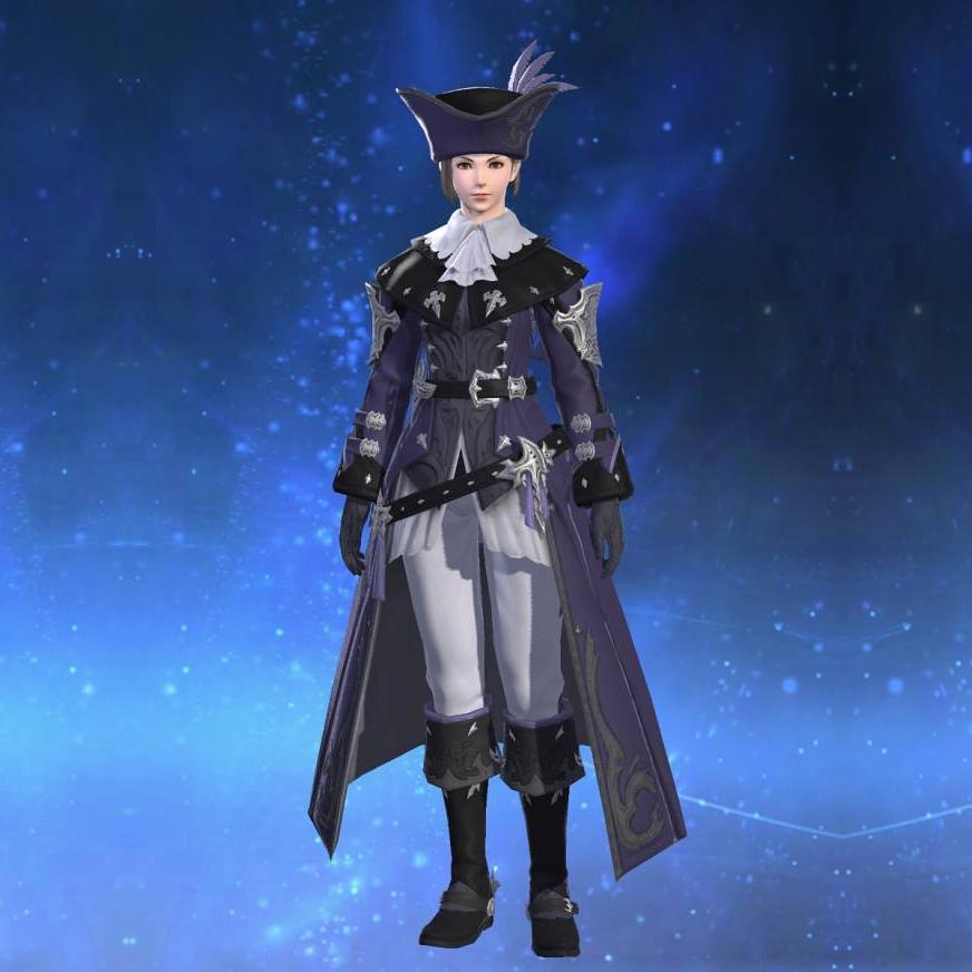 Valkyrie's Coat of Striking's gearset image female.